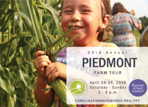 Cover photo for 23rd Annual Piedmont Farm Tour