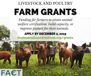Cover photo for FACT’s 2019 Fund-a-Farmer Grants