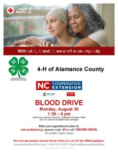 Blood drive time and date