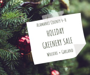 Greenery sale announcement