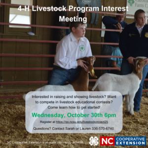 livestock show interest