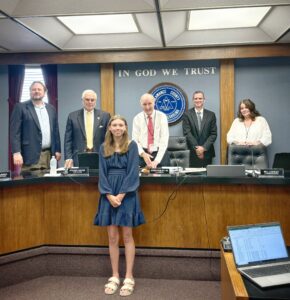 Cover photo for Alamance County Teen Attends County Commissioner Annual Conference